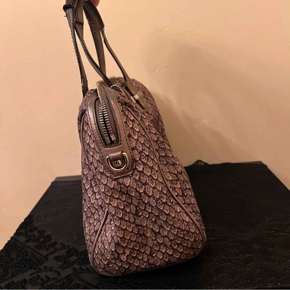 Coach Taylor Python Snake Print Bag